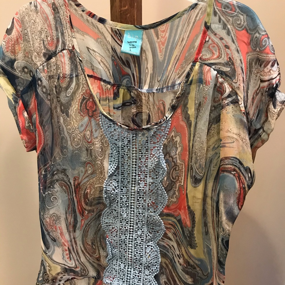 h.i.p. Blouse Size L